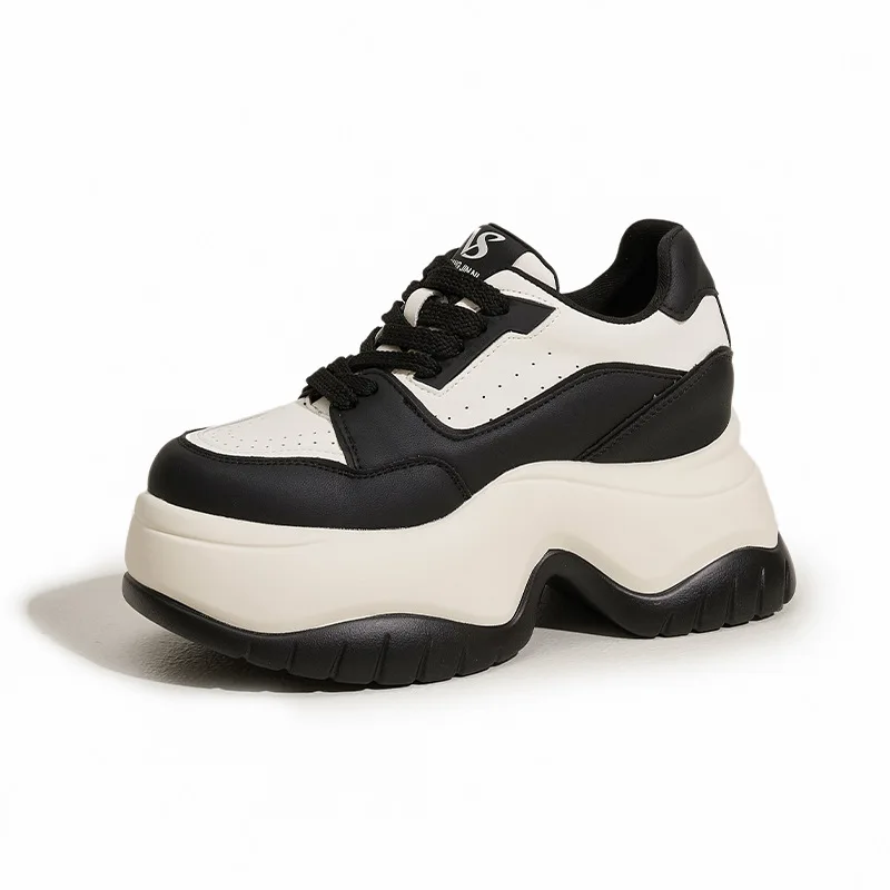 2026 New 8cm Comfortable Chunky Sneakers Non Slip Light Weight Comfy Platform Sneakers Shoes for Women Walking Daily Casual Life
