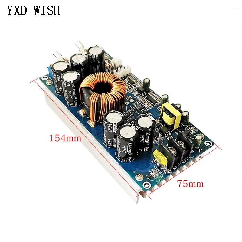 800W DC-DC Buck Converter Adjustable Power Supply DC 20V-70V 30A Solar Stabilizers CV CC Step-Down Module Voltage Regulator
