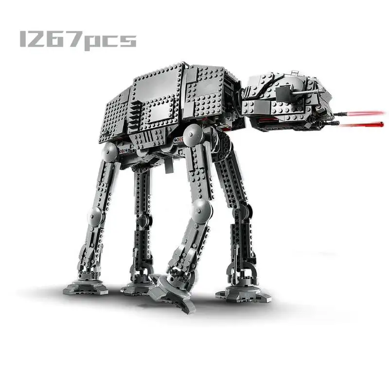 

2025 NEW 1267pcs ATAT Walkers Building Blocks Model Kits Bricks 75288 Toy model home ornaments For Christmas Birthday Gifts