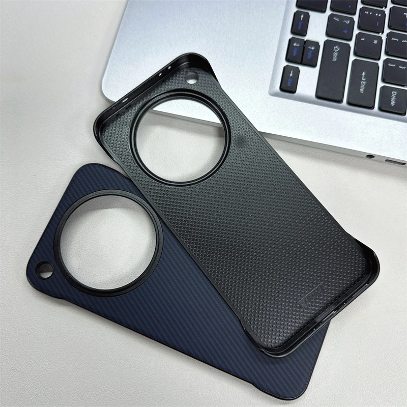 Ultra Thin Carbon Fiber Texture Magnetic Case for Magsafe Oppo Find X8 X6 Pro X7 Ultra Hard PC Frameless Cover
