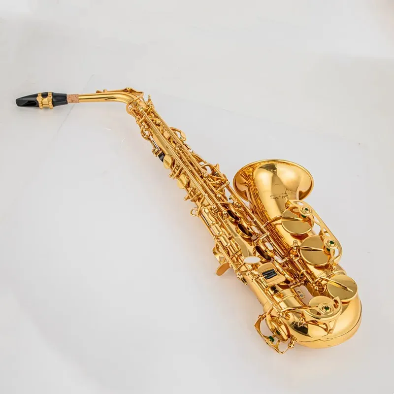 Made in Japan 280 Professional Alto Drop E Saxophone Gold Alto Saxophone with Band Mouth Piece Reed Aglet More Package mail