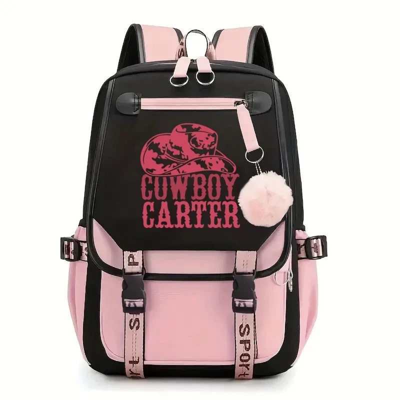 

2024 Beyonce Cowboy Carter Album Backpack Bag Student Leisure Schoolbag Girl Children Backpack Teenager Bagpack