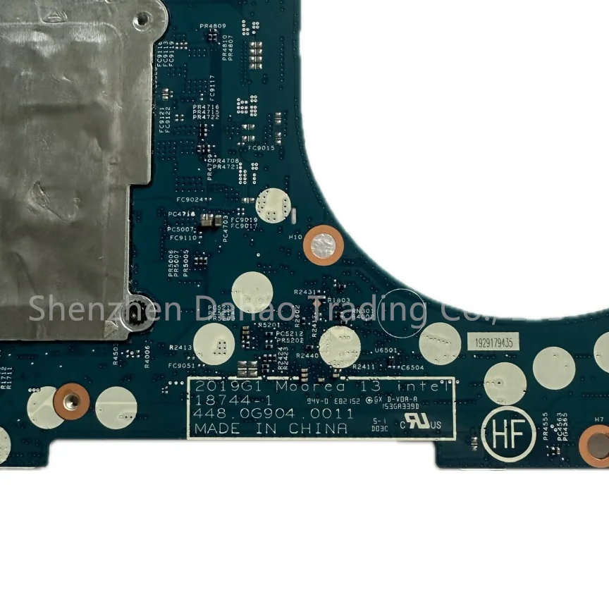 Imagem -03 - Placa-mãe para Laptop hp Envy 187441 Mainboard Core I58265u I79565u 8gb-ram L53410001 L53411601 hp 13-aq 13t-aq