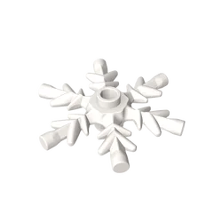 Gobricks GDS-M468 Snow Flake  4 x  4 compatible with lego 42409 Assembles Building Blocks children's toys