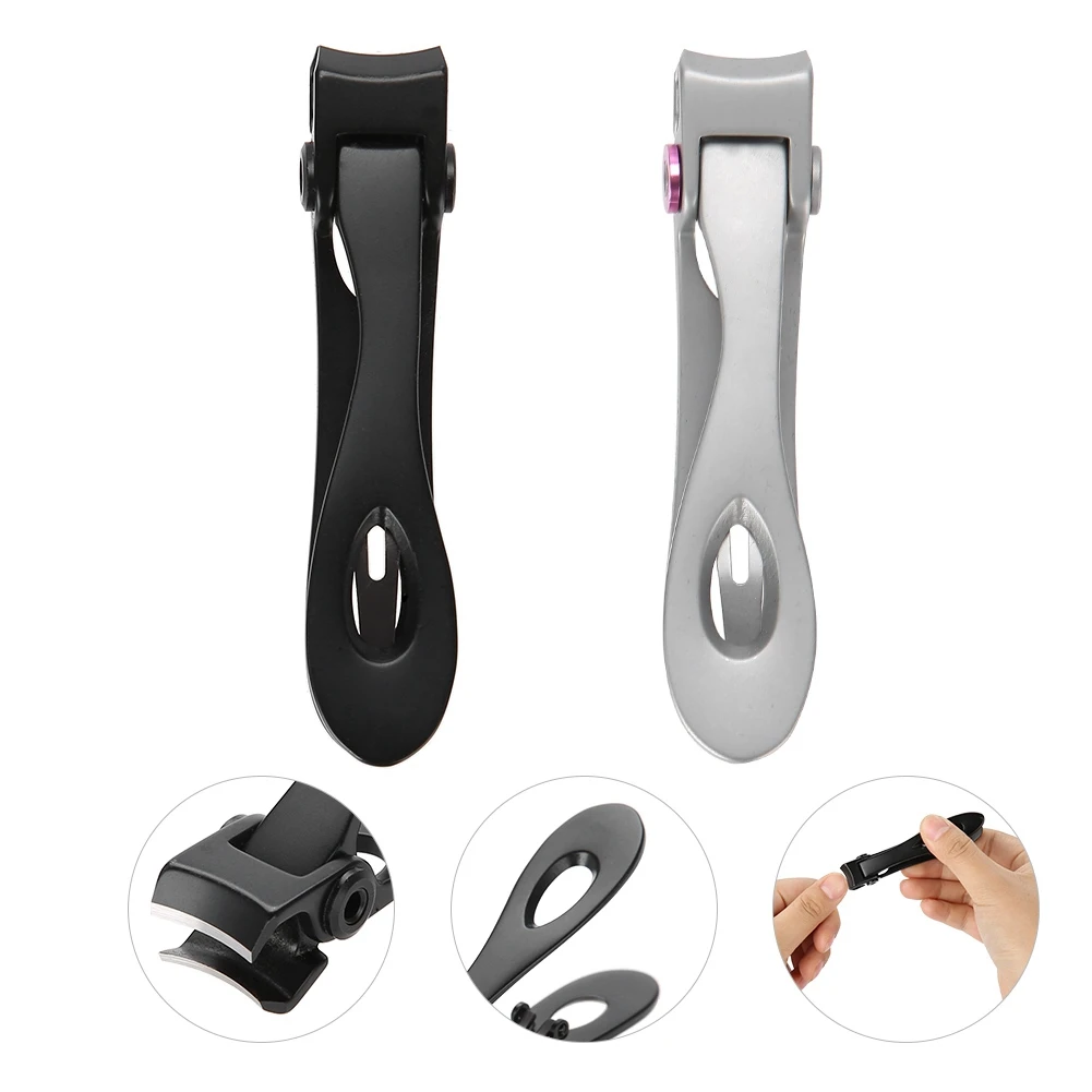 Fingernail Clipper Toenail Cutter Stainless Steel Nail Clipper Portable Nail Cutter Trimmer Manicure Pedicure Tool Small Size
