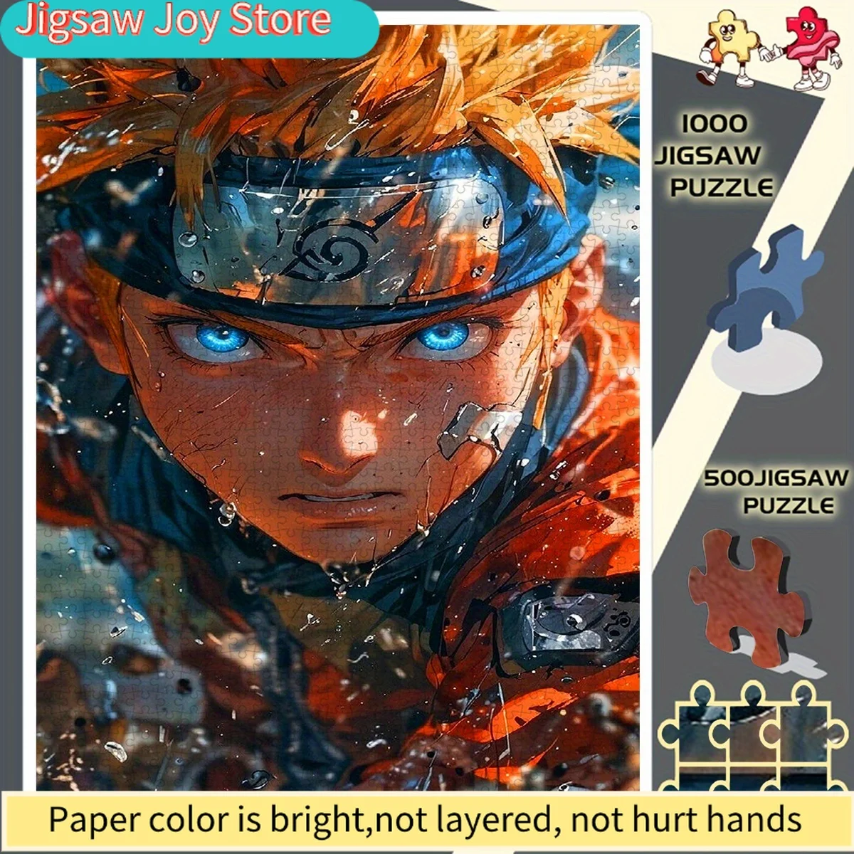 

Пазл-головоломка «Страстный синеокий ниндзя: Дождевая битва» без рамки - Развивающая головоломка - Интерактивная головоломка - Изысканная головоломка - Aff