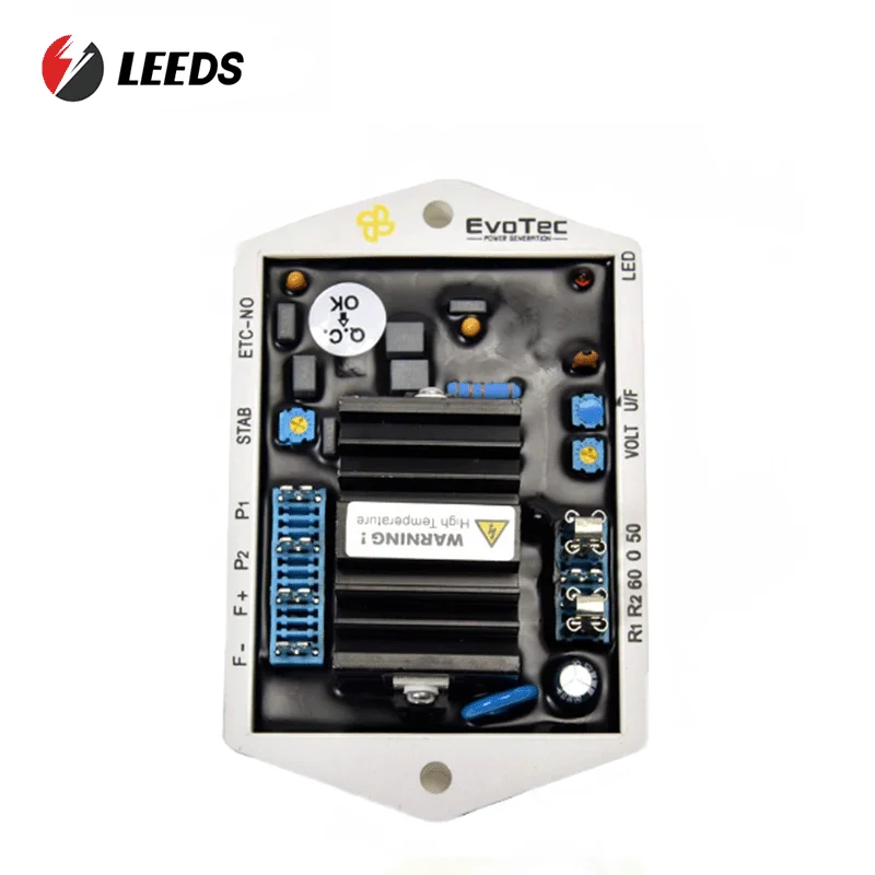 Imagem -02 - Regulador Automático de Tensão Branco Evotec para Gerador Diesel Avr Etc-n0