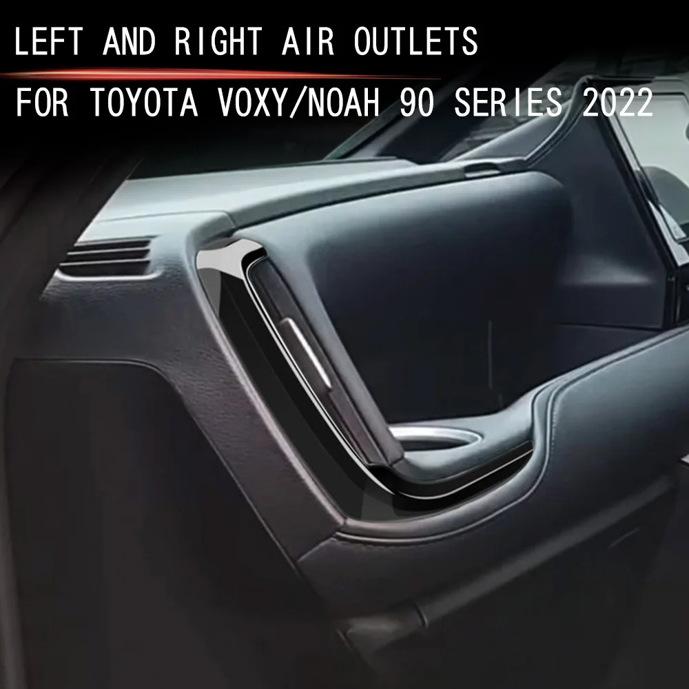 

Для Toyota voxy noah 90 Series 2022 2023 2024 ABS Черный переключатель подъема окна ГАЗ Гибридная панель переключения передач дверная ручка вентиляционная крышка переменного тока