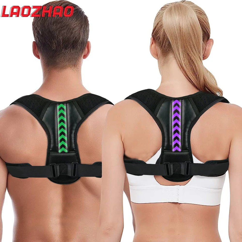 

1Pcs Posture Corrector Back Brace Straightener Posture Corrector for Back Pain Posture Correction Shoulder Back Clavicle Support