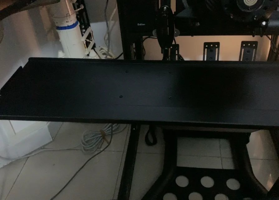 Wall Mount Adjustable Rotating Bracket Telescopic Keyboard Mouse Holder Multifunctional Stand For Racing Simulation Gaming Use
