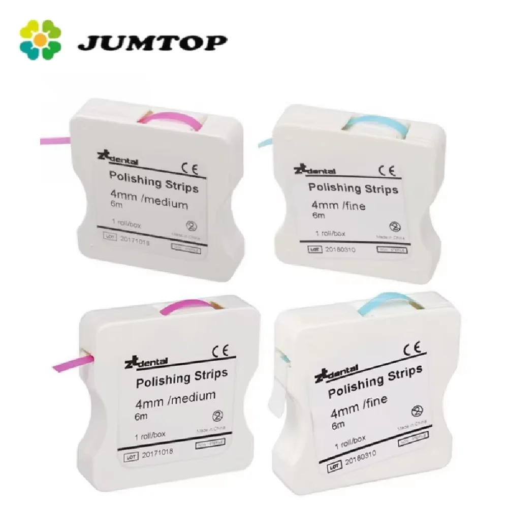 

Odonto sem Galantia Dental Polishing Strip 4mm Interproximal Resin Tooth Sanding Grinding Surface Teeth Whitening Material