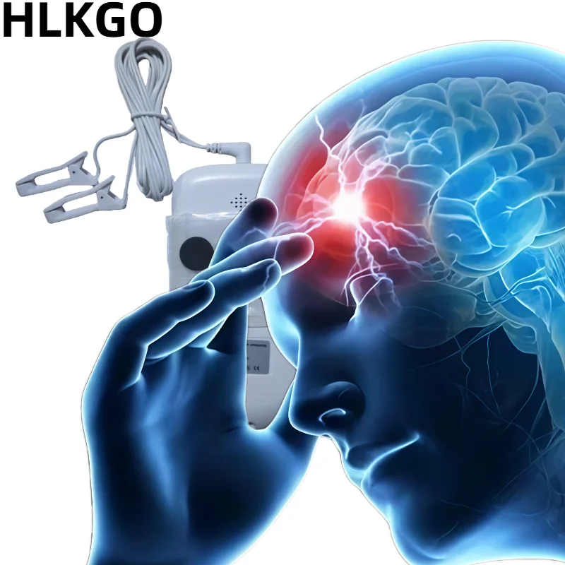 

Комбинированный зажим для ушей Vagus Nerve & CES, микротоковая импульсная стимуляция для лечения бессонницы, тревоги, депрессии, сна