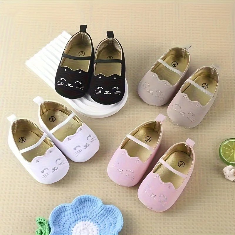 

Spring and Autumn Style 0-1 Year Old Baby Walking Shoes Soft Soled Breathable Baby Shoes Cartoon Casual Shoes