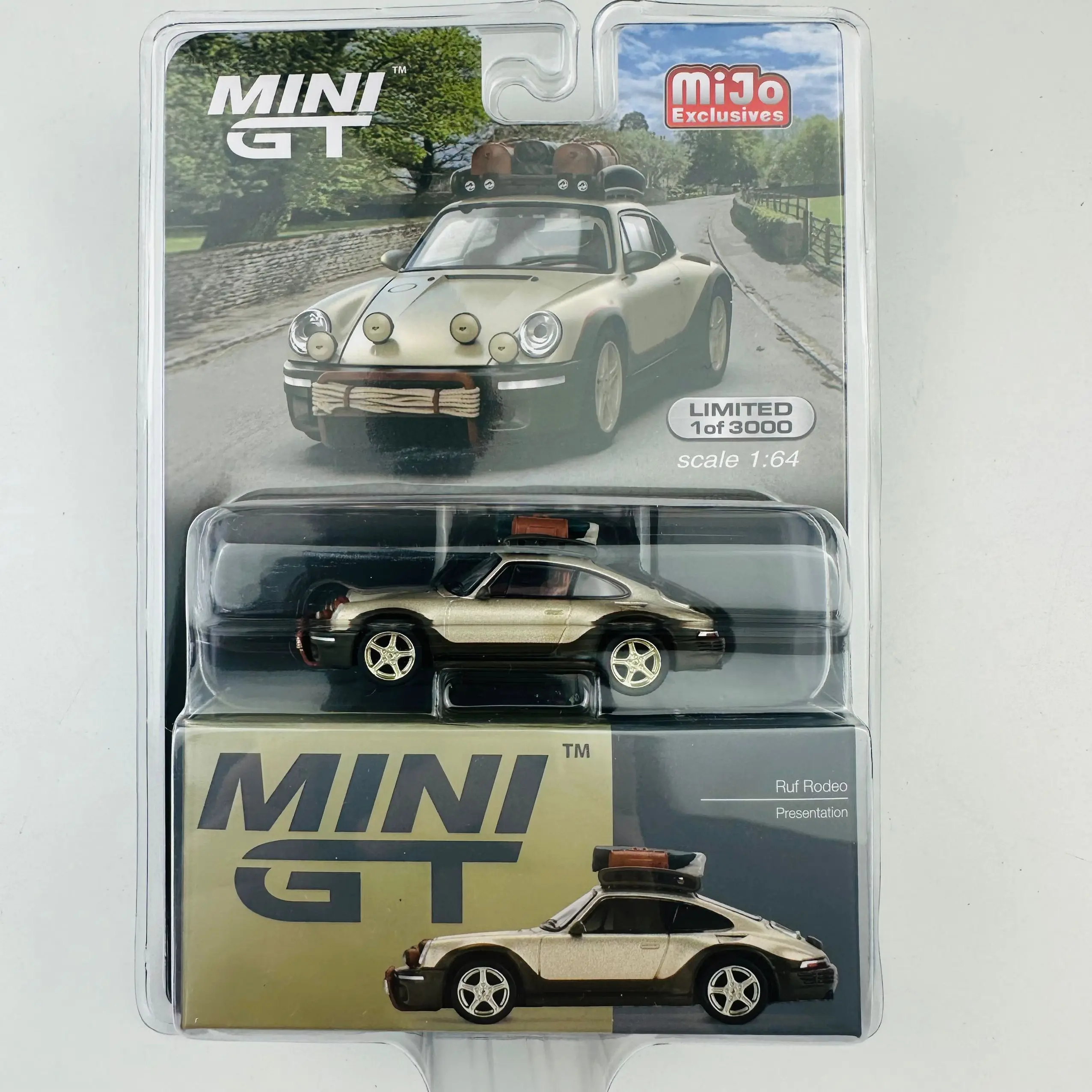 TSM Mini Gt #421 1/64  ruf rodeo Presentation MJ Die-cast Alloy Car Model Collection