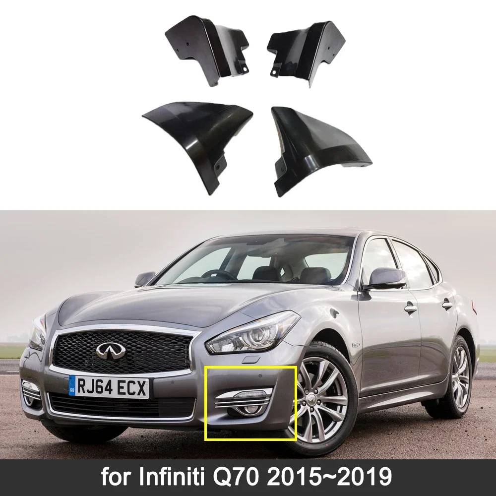 Błotniki do Infiniti M 35 Q70 2011~2019 Akcesoria 2014 2015 M25 M35h M37 M56 Q70L Y51 4x Chlapacze przedniego błotnika