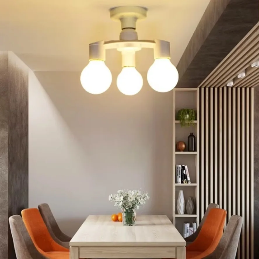 3 in 1 E27 To E27 Extended LED Lamp Bulbs Socket Splitter Adapter Holder Photo Studio Pendant Lamp Adapter Lamp Holder 85-265V