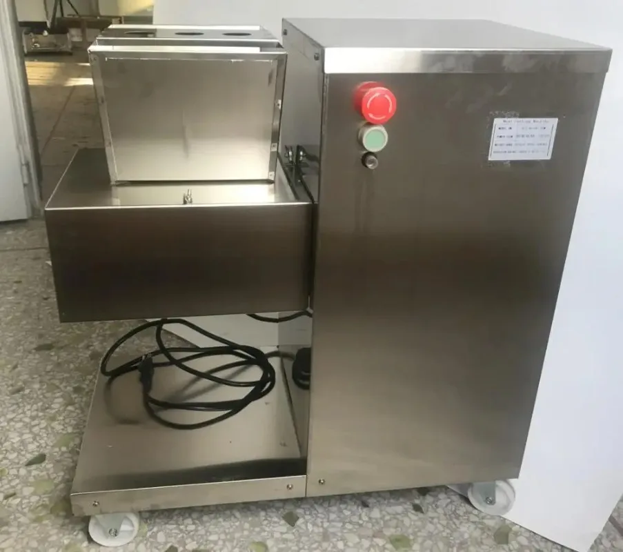 

QW Model American Restaurant Chicken Breast Slicer Meat Cutter Machine with 1 Year Warranty Commercial Grade Meat Slicer