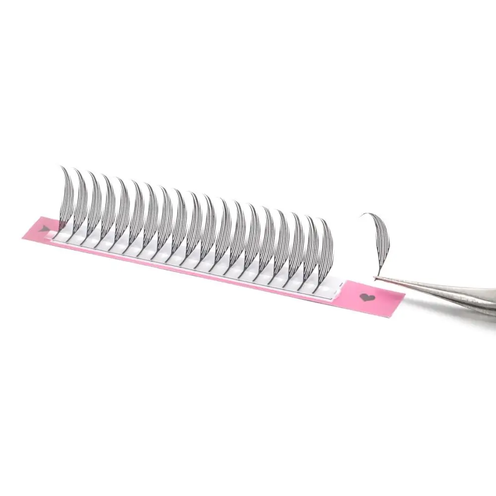 12 Rows Cluster Lashes Kit Single Cluster Comic Spire False Eyelashes C/D Curl Mink Lashes Extensions Eye Makeup Tools