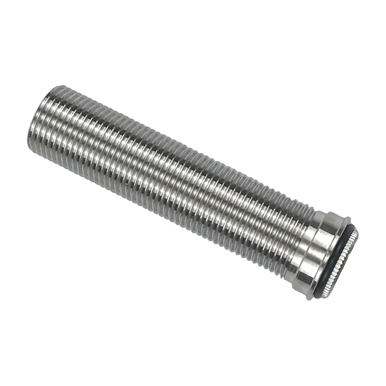 Beer Faucet Shank G5/8in Thread Stainless Steel Beer Barrel Tap Adapter Faucet Mount Extension Shank for Home Kitchen Restaurant