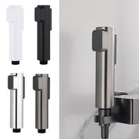 Plastic Bidet Sprayer Multi-functional Handheld Faucet Shattaff Shower High Pressure Toilet Sprayer Self Cleaning Accessories