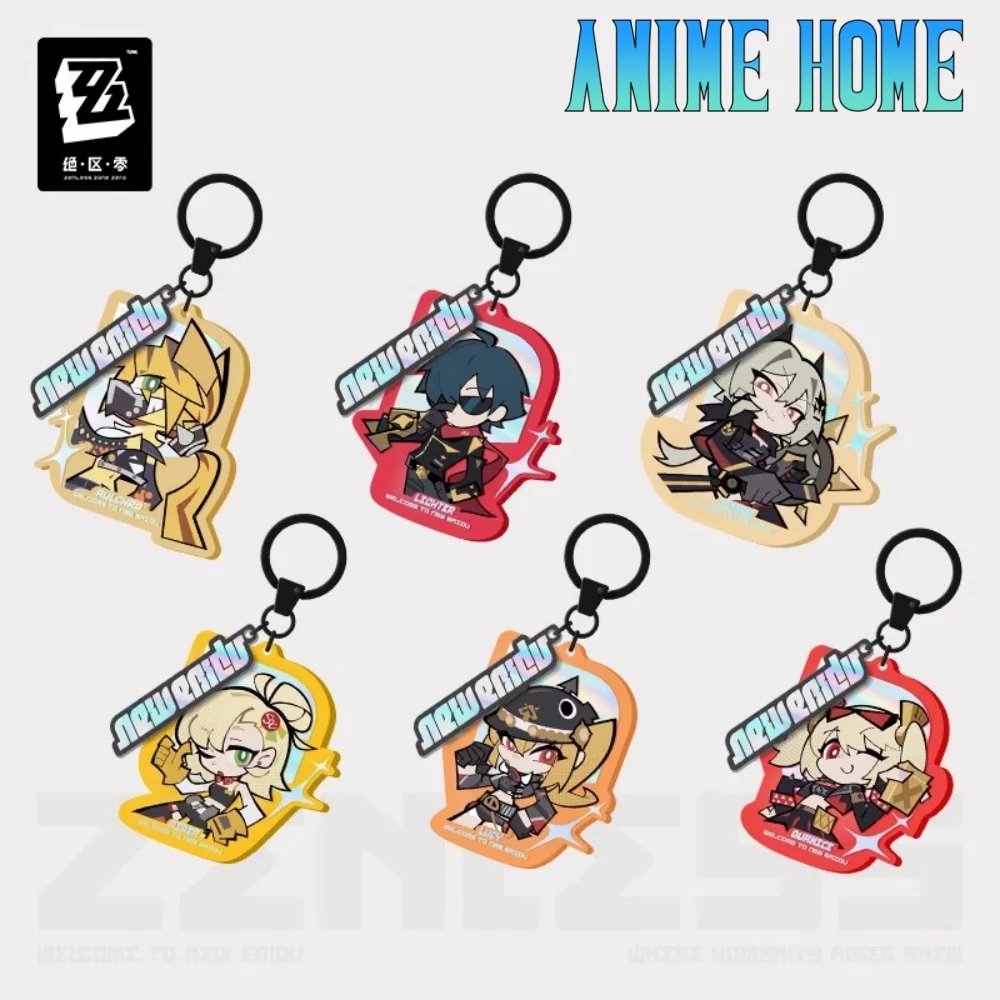 

Официальная игра, оригинальная зажигалка ZZZ Zenless Zone Zero Caesar King Piper, акриловый брелок для ключей, сумка, подвеска для косплея