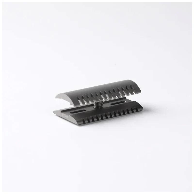 Yaqi Titanium Safety Razor Head Mens Wet Shave Tools Men Shaving Products Mellon Best Gift for Men for Shaving Razors