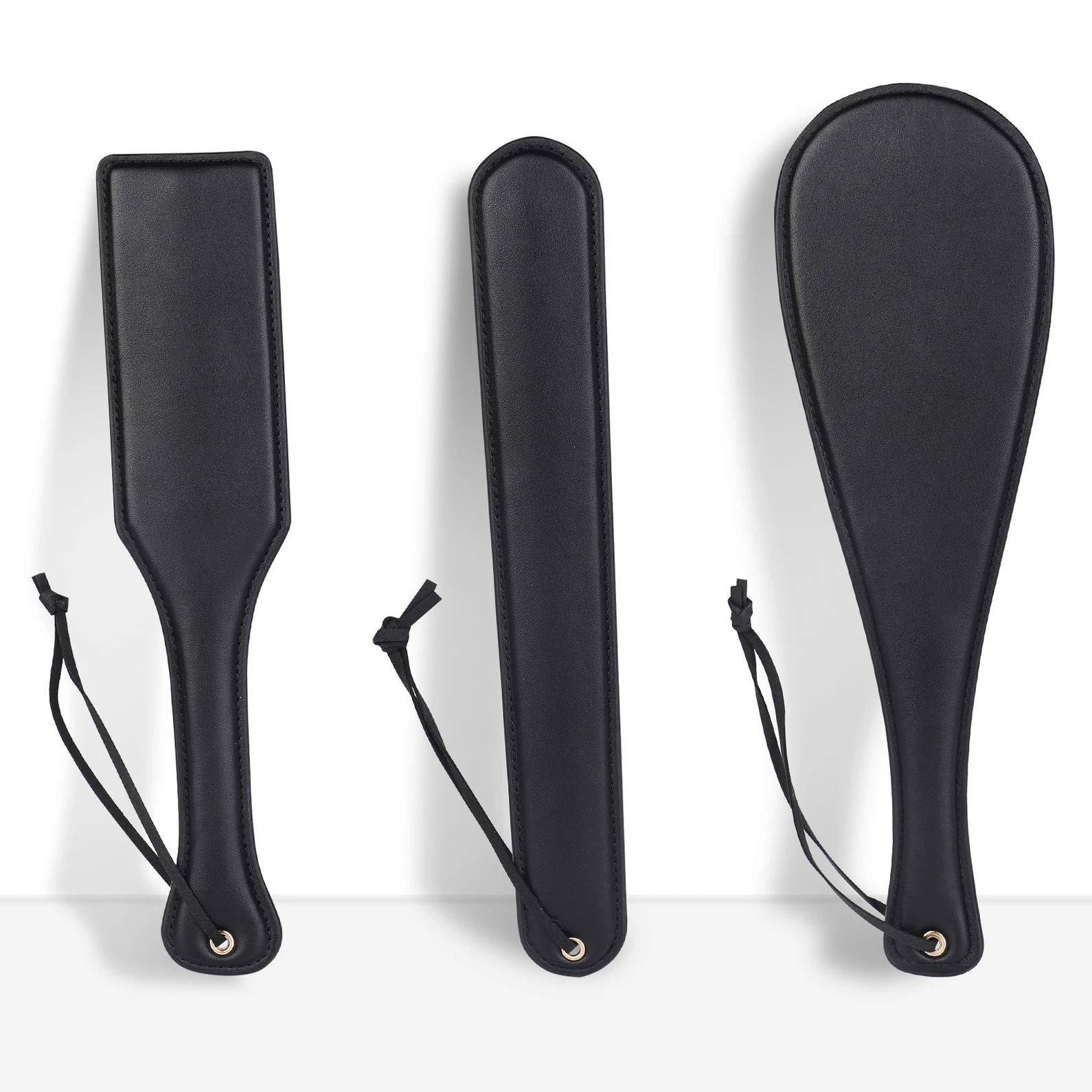 Pu Leather Flogger Whip Horse Riding Spanking Crop Equestrian Bat Role Play Training Tool for Horse Riding