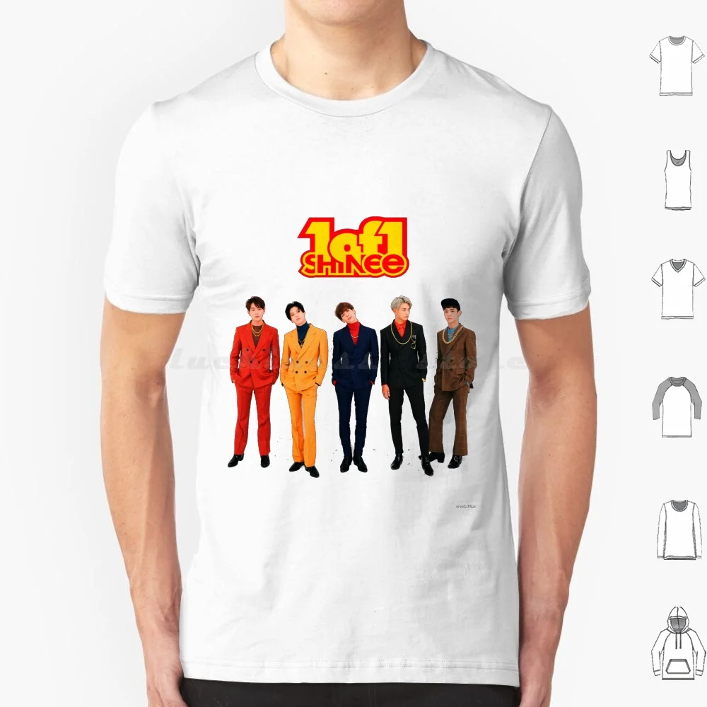 Shinee T Shirt 6xl Cotton Cool Tee Shinee Kpop K Pop Korea Korean Jonghyun Minho Key Onew Taemin Boygroup Tumblr Tumblr Edit Sm