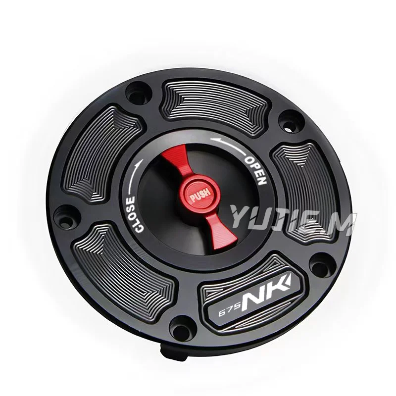 For 675NK CF 675 NK 2025 Motorcycle Passenger Handgrips Hand Grip Tank Grab Bar Handles  Aluminum Alloy Quick Removal Tank Cover