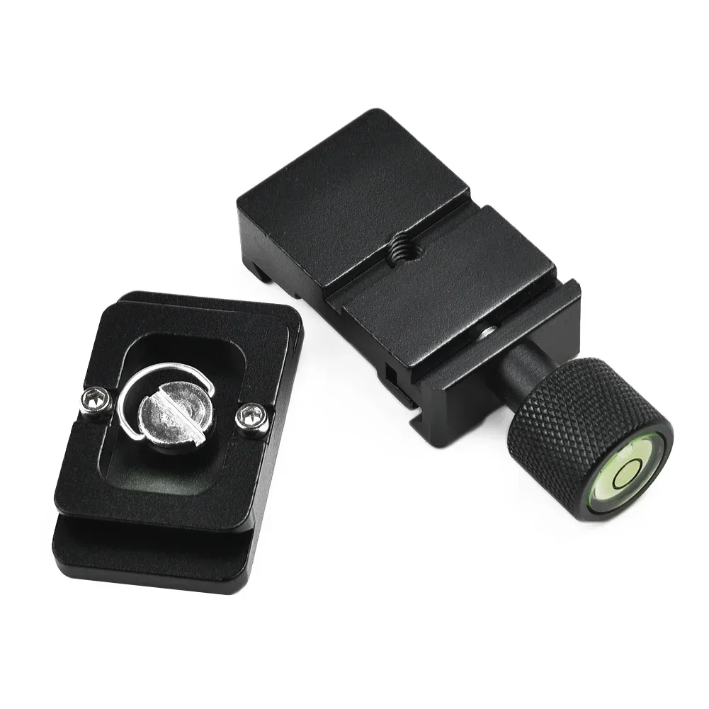 Mount Clamp Quick Release Plate Assembly Parts Replacement Spare 1/4" Mount For Benro Arca Swiss Tripod Useful