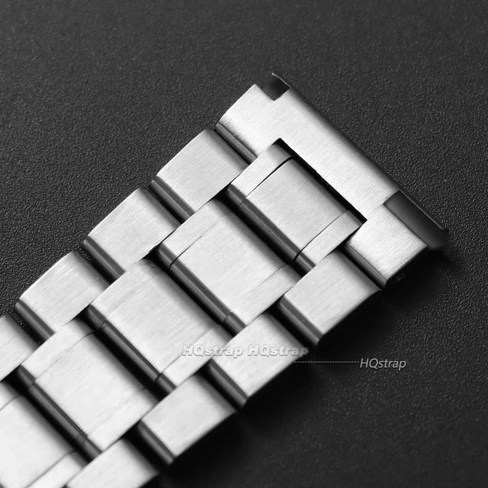 Gebogenes Edelstahl-Uhrenarmband 12/14/16/17/18/19/20/21/22/23/24mm Armband mit Schmetterlingsverschluss für Damen und Herren Universelles Band – Detail 13
