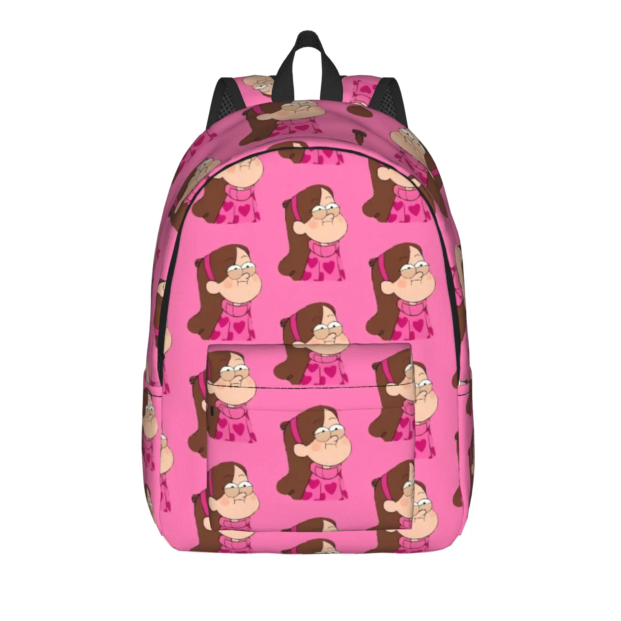 Dipper Mabel Backpack Teen Gravitys Anime Falls Print Backpacks Polyester Kawaii School Bags College Design Rucksack