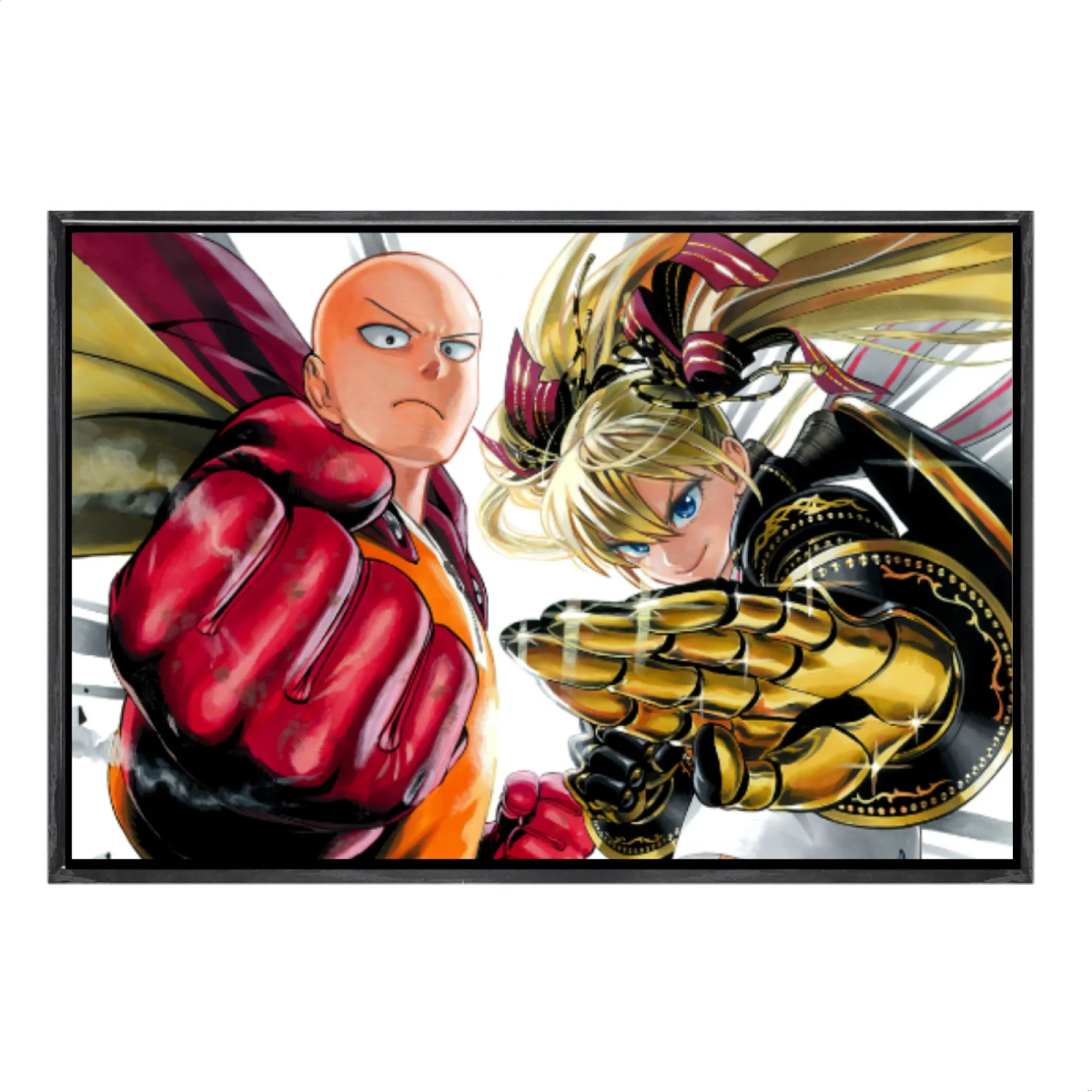 

Японская манга, многоразмерный холст, постер в двойной рамке, настенное искусство, темные души, домашний декор для гостиной, спальни