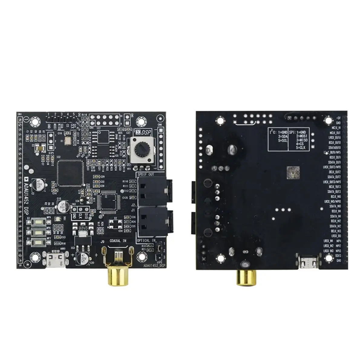 

ADAU1452 - Одноплатная учебная плата, высокопроизводительная плата для разработки, поддержка связи