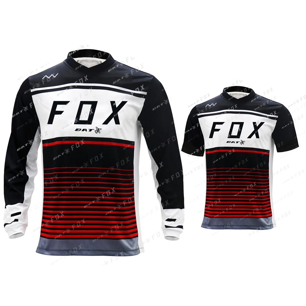 

Men's Motocross T-Shirt MTB BATFOX Downhill Jersey Offroad DH Motorcycle Jersey Mountain Bike Jersey Maillot Ciclismo Hombre