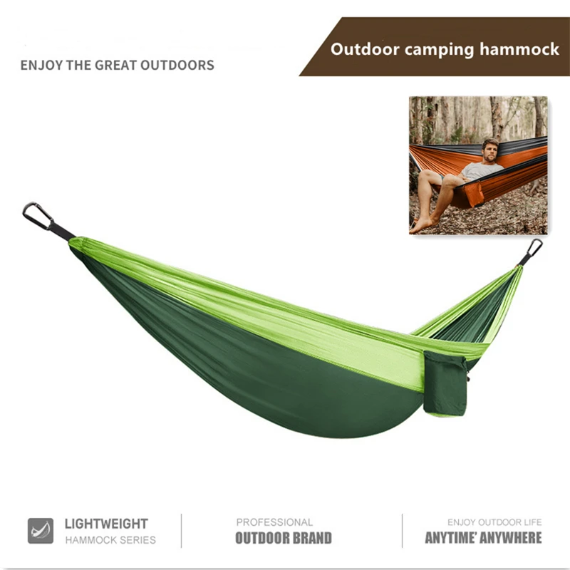 

Camping Outdoor Hammock Outdoor Camping Parachute Cloth Single Hammock outdoor furniture Tent