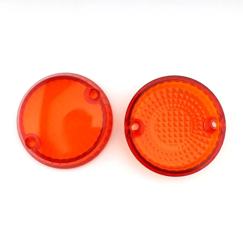 Motorcycle Turn Signal Lens Light Cover for Kawasaki Vulcan 500 750 800 900 1500 1600 W650 Zephyr 550 750 1100