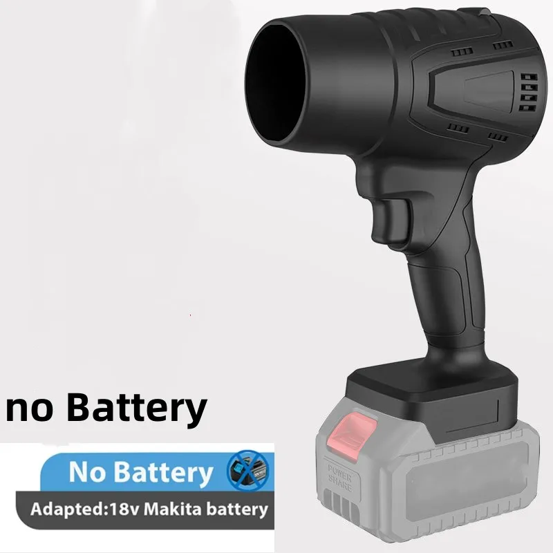 Wiatraki akumulatorowe Thrust Cordless Turbo Fan o mocy 500g, 400000 obr./min, elektryczne ręczne wiatraki strumieniowe do usuwania śniegu, liści i kurzu, kompatybilne z akumulatorami Makita.