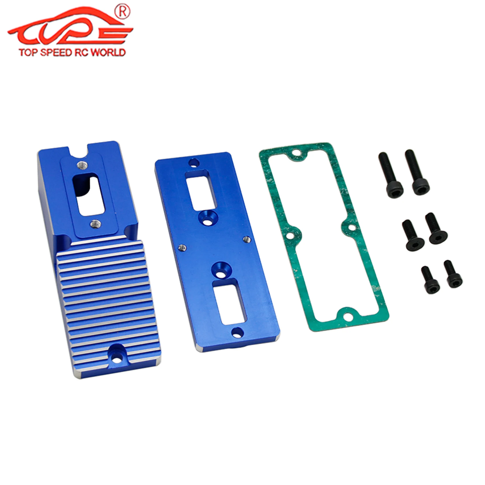 

CNC Metal Muffler Transfer Box Set for 1/5 Rc Car 52CC 58CC Twin Cylinder Engine Parts