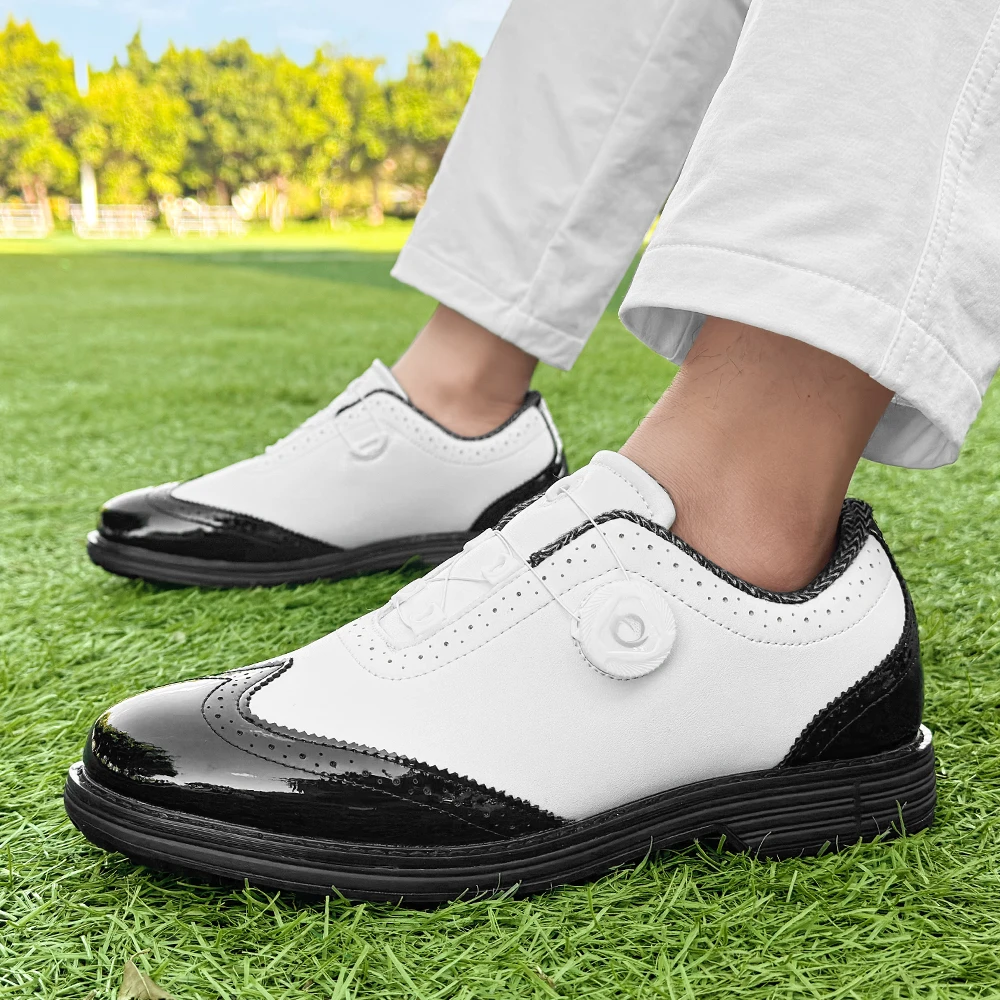 Men Golf Shoes Professional Couple Outdoor Non Slip Sneakers for Golfing Walking Golf Size 39-49