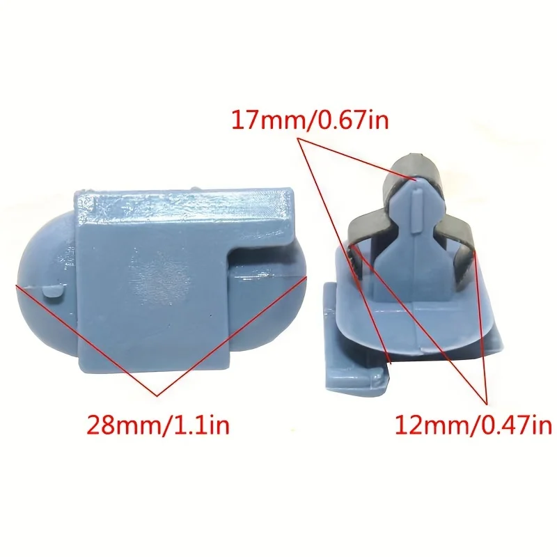 20 stücke Auto Heckklappe Boot Säule Verschluss Clip Auto Innen Trim Tür Panel Karte Verschluss Clips Auto Verschluss Clips Zubehör