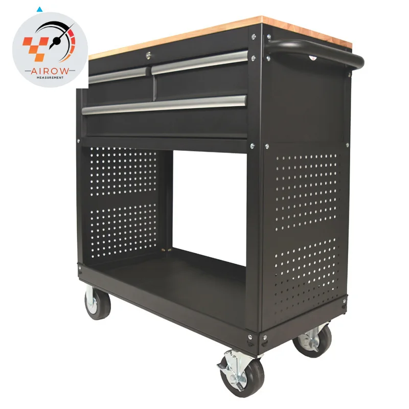 

Airow 91Cm 03 Drawer Rolling Tool Cabinet Trolley Polyester Handling Protector Mechanical Garage Warehouse Industry
