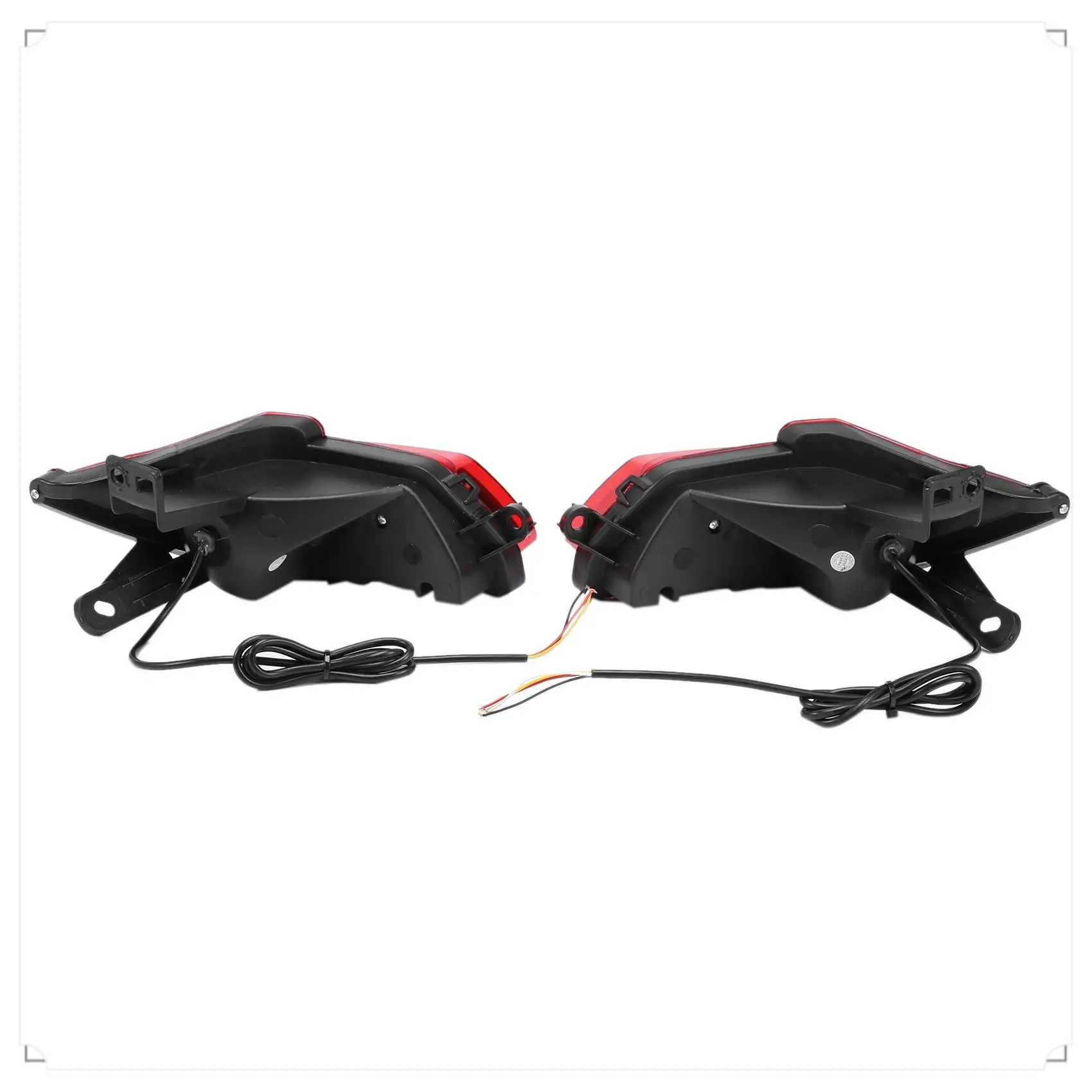 

Rear Bumper Tail Light Assembly 3 Functions Braking Light DRL Driving Light For Toyota Vios 2016-2019