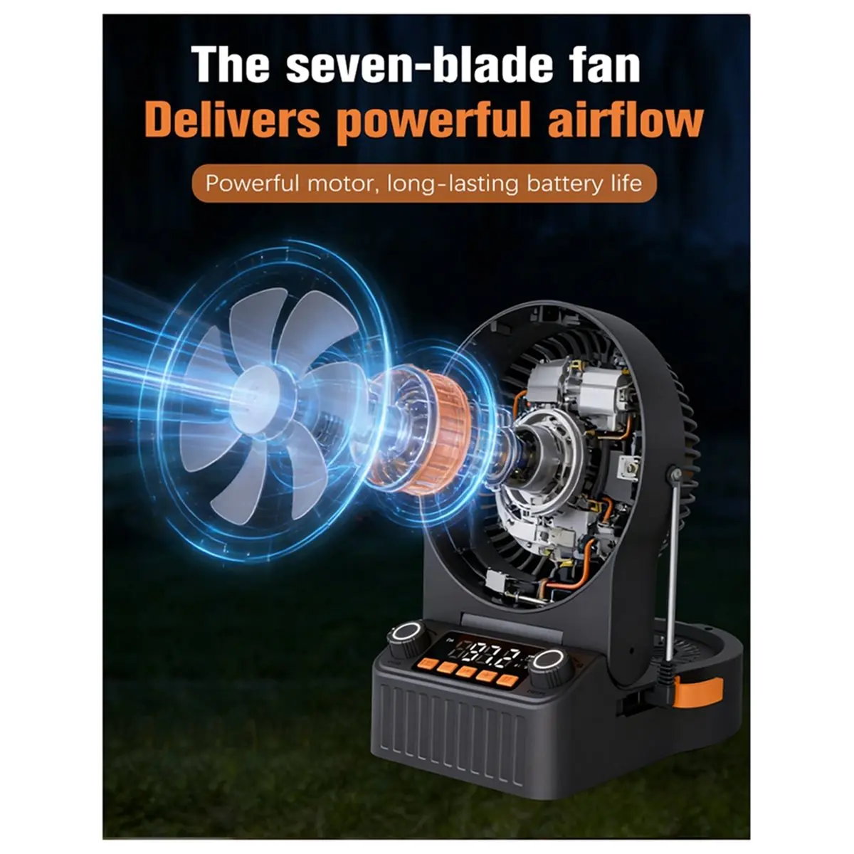 radio-multifunzione-dtc5-con-ventilatore-a-manovella-power-bank-di-emergenza-altoparlante-bluetooth-radio-luce-led-per-campeggio-e-emergenze-all'aperto