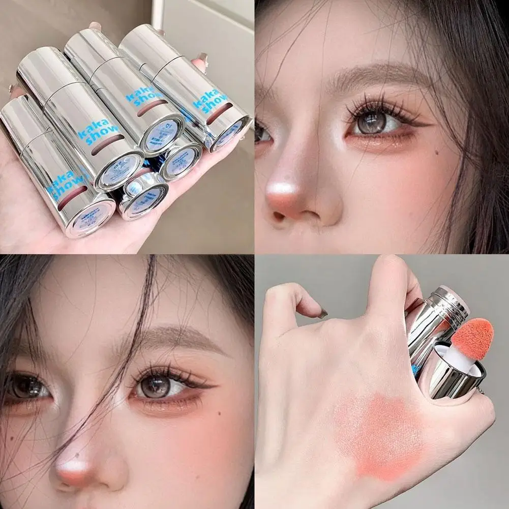 KAKASHOW Vitality Liquid Blush Nawilżający, lekki jak woda, długotrwały makijaż, łatwy do rozmazywania płynny róż 5ml