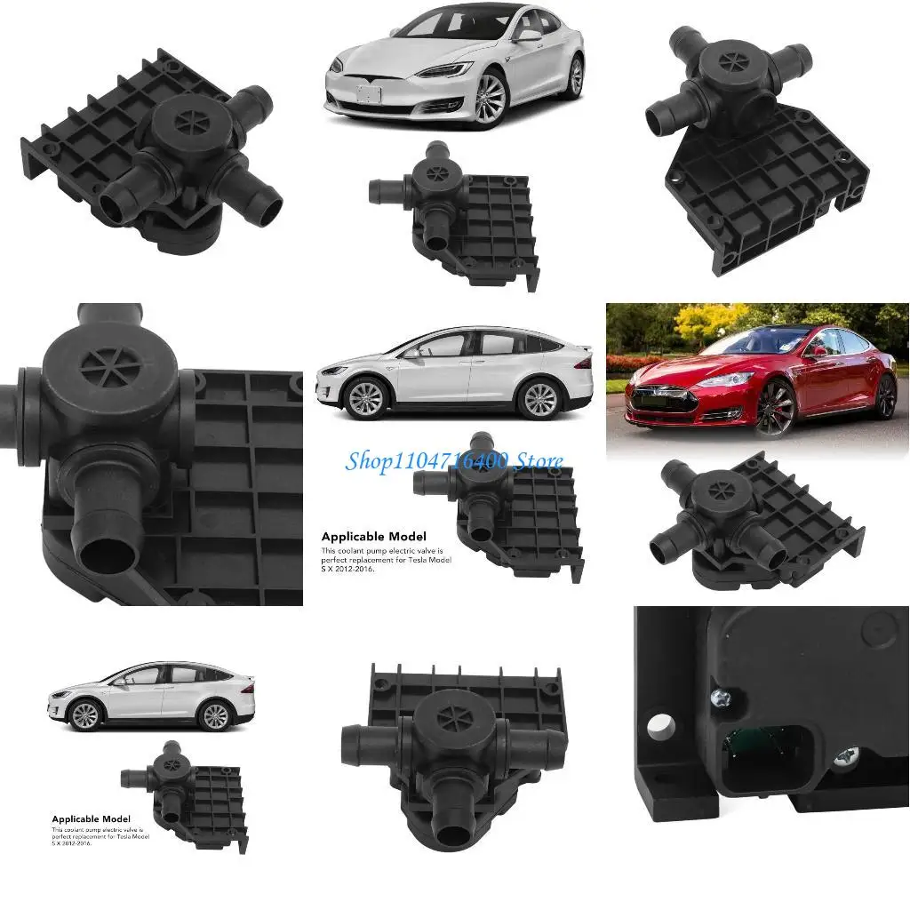 

y1gd 3-Way Coolant System Heater Control Water Valves Actuator 600738400B Replacement Durable Compatible for Model S/X