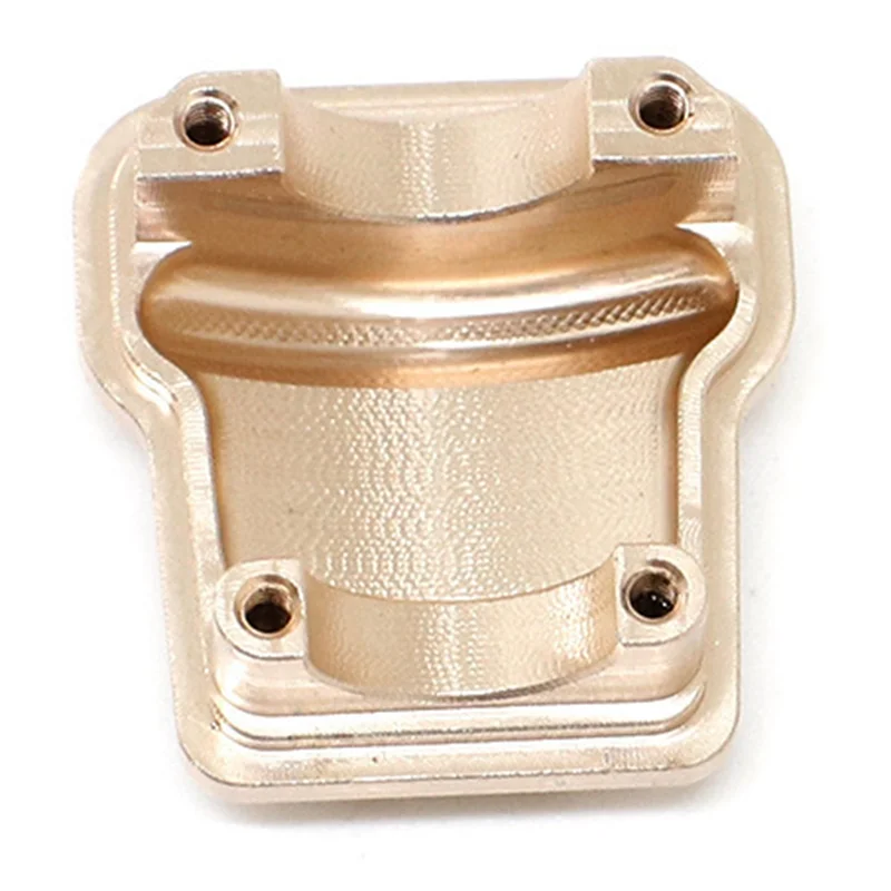 For Traxxas 1/18 Trx4-M Upgraded Part Trx4M Brass Front and Rear Axle Housing Bridge Cover Brass