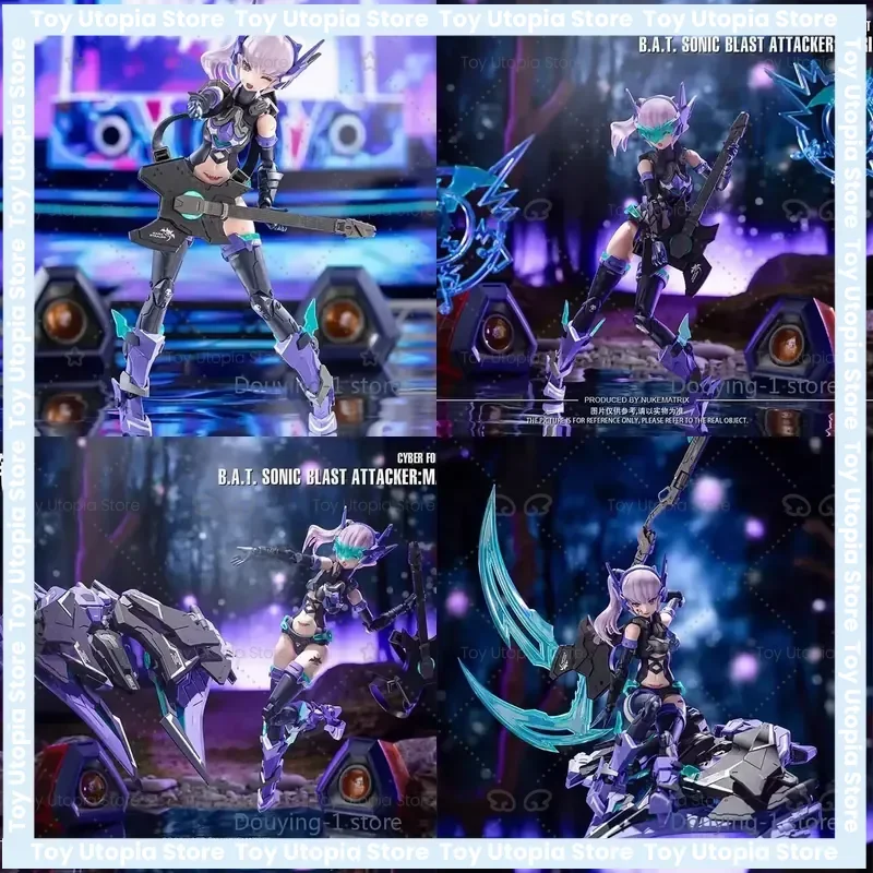В наличии: MARIA STRAUSS Nuke Matrix CF07 CYBER FOREST B.A.T. Коллекционная модель-конструктор ATTACADOR SONIC Machine Assembly
