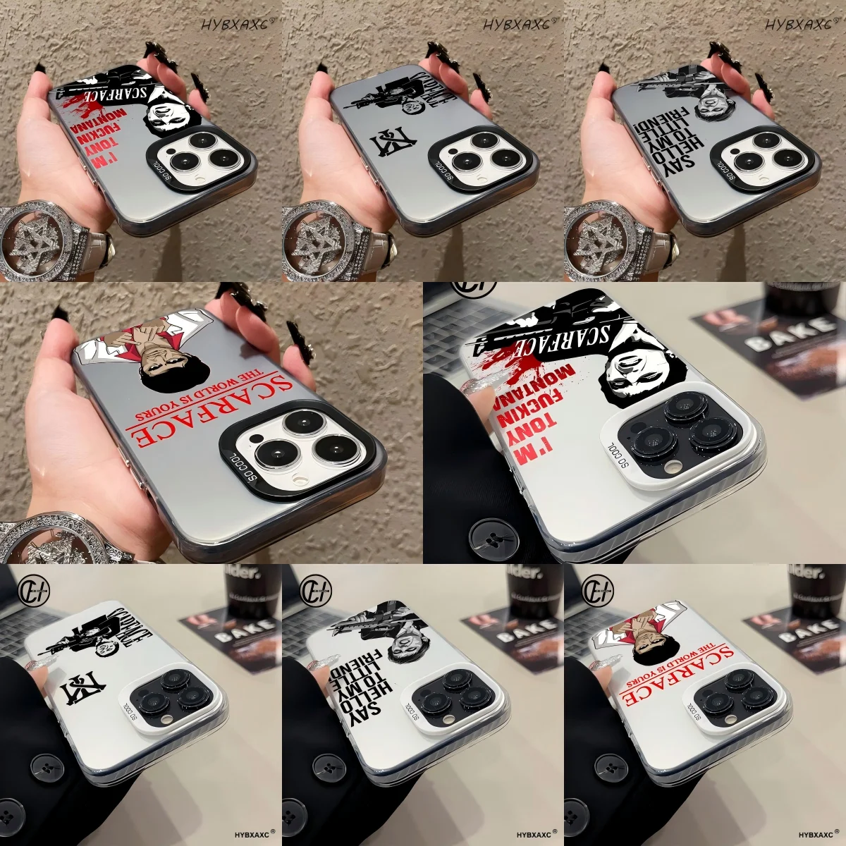 Classic T-Tonny M--Montanas Scar-Face Phone Case for Samsung Galaxy A37 A57 A17 A16 A35 A55 A25 A15 A56 A54 A36 A34 A24 A26 4G5G