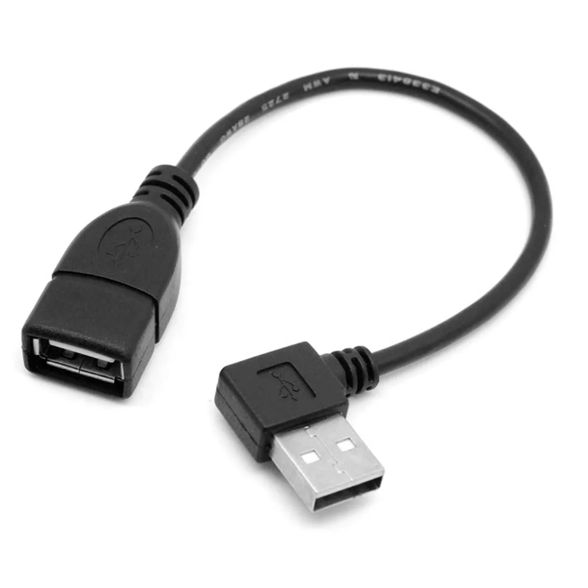 CYSM Chenyang USB Cable USB Adapter USB Adapter Cable USB 2.0 A type Cable Male to Female Right Angled USB Cable 0.1m 0.2m 0.4m